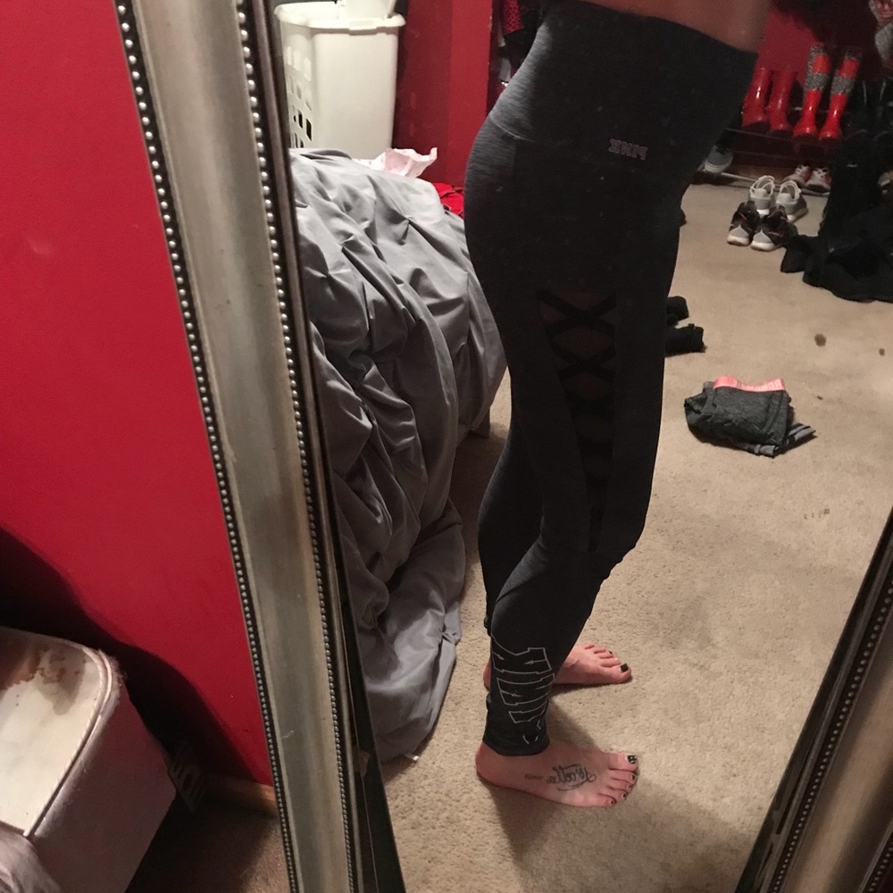 Grey high waist VS leggings